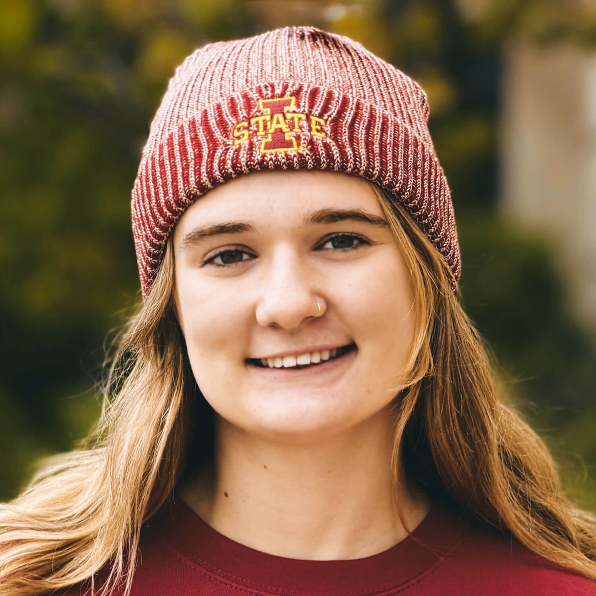 ZooZatz Unisex I-State Cardinal Beanie
